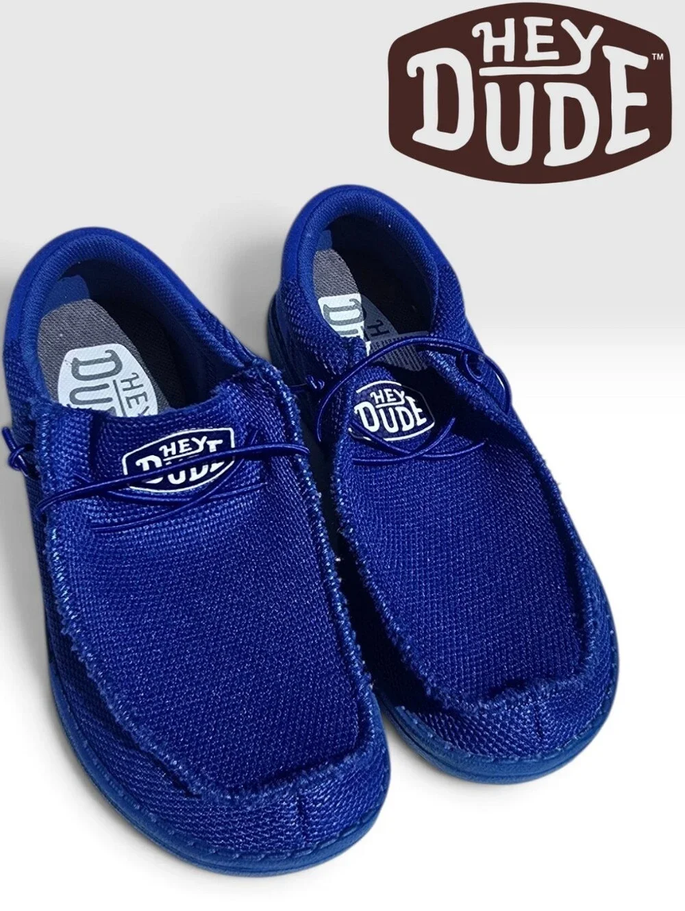 HEY DUDE Youth Funk Mono WALLY True Blue Y4/L5